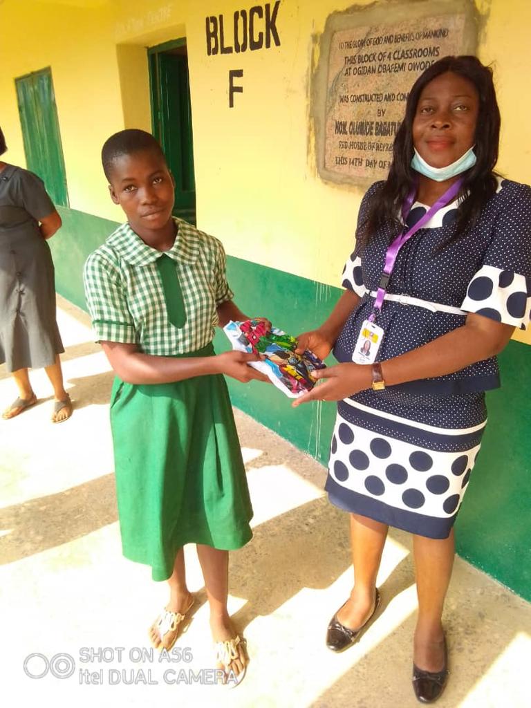 Sharing of educational and writing materials to the students